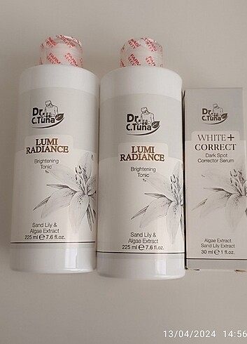 Farmasi Whıt Correct tonik ve serum
