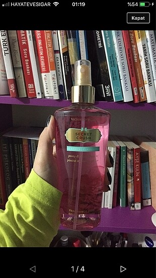 Orjinal victoria secret parfüm