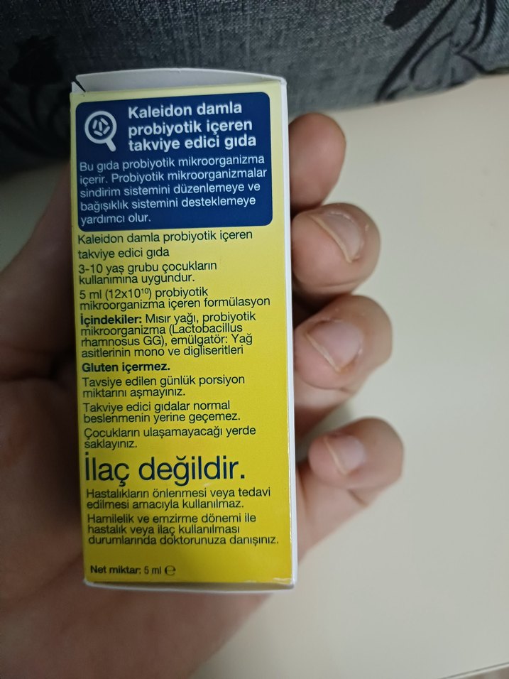 Kaleidon Probiyotik Damla 5 ml - Görsel 2