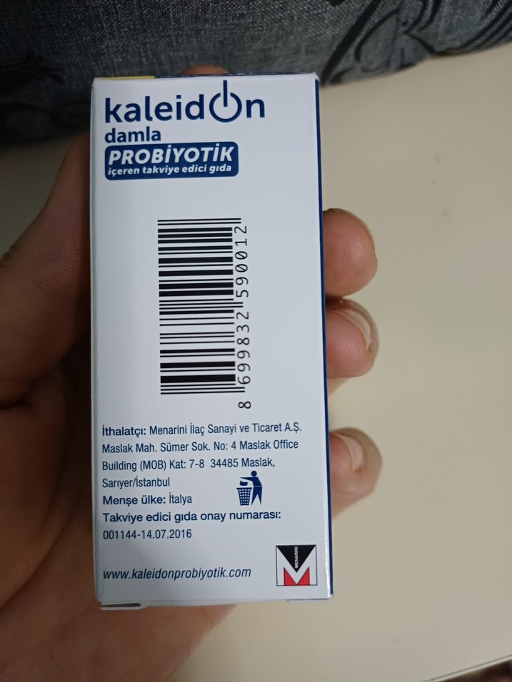 Kaleidon Probiyotik Damla 5 ml - Görsel 3
