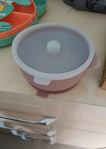 Beden vakumlu kapaklı mama kasesi