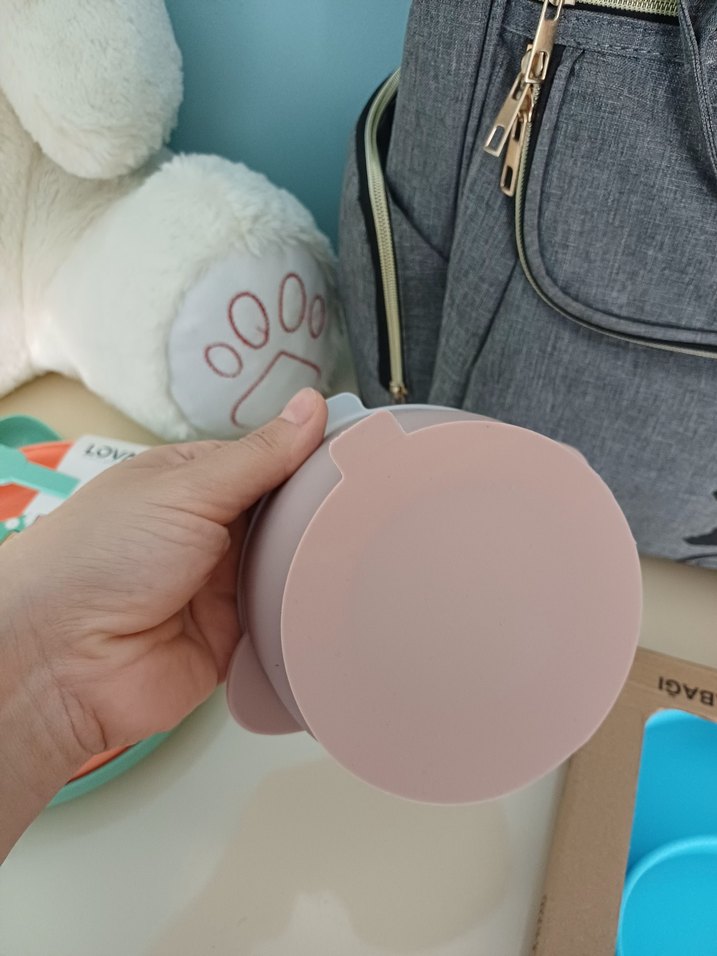 vakumlu kapaklı mama kasesi - Görsel 2