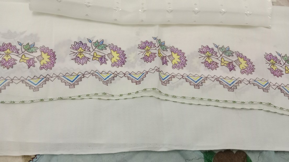 Nakışlı Çok Renkli Mutfak Havlusu - Görsel 2