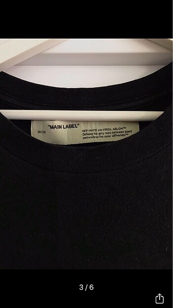 m Beden Off White Tişört