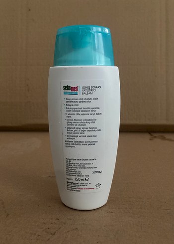 Sebamed Güneş Sonrası Yatıştırıcı Balsam - Görsel 3