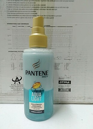 Pantene Aqualight Durulanmayan Sprey Yağlı Saçlar İçin 150 Ml Diğer Saç  Bakımı %20 İndirimli - Gardrops