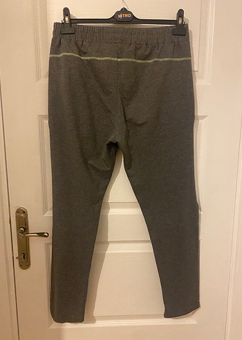 Erkek Gri Adidas Fermuarlı Eşofman Altı - Görsel 2