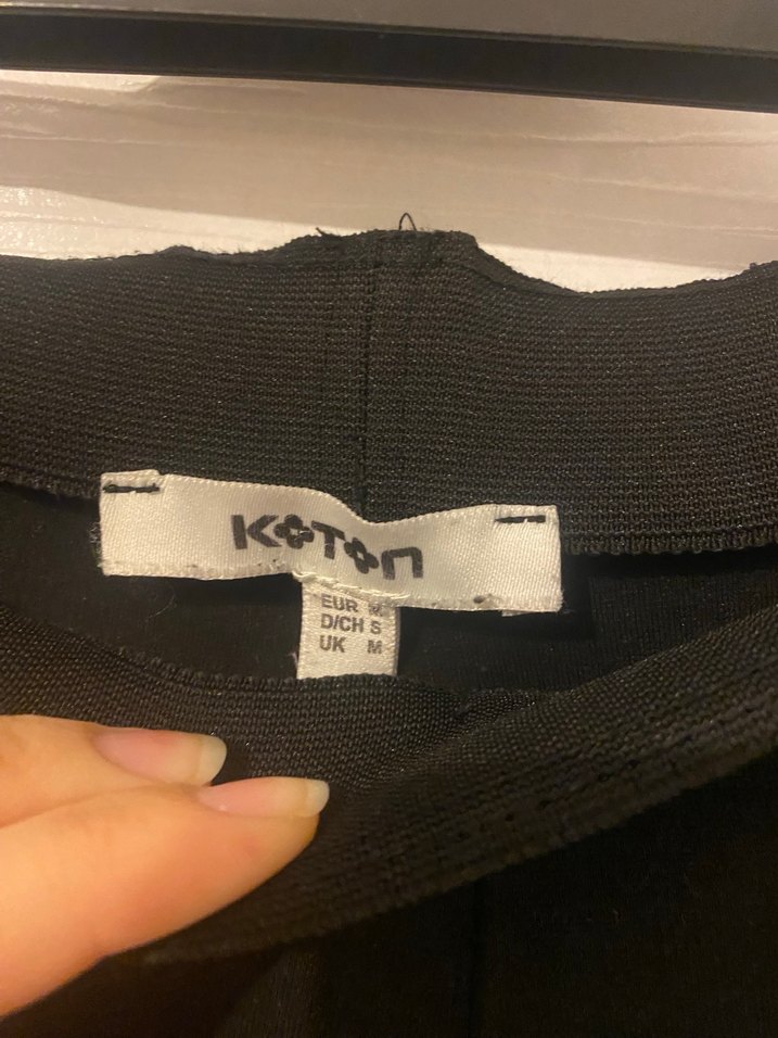 Siyah Esnek Kumaşlı Spor Tayt - Görsel 3