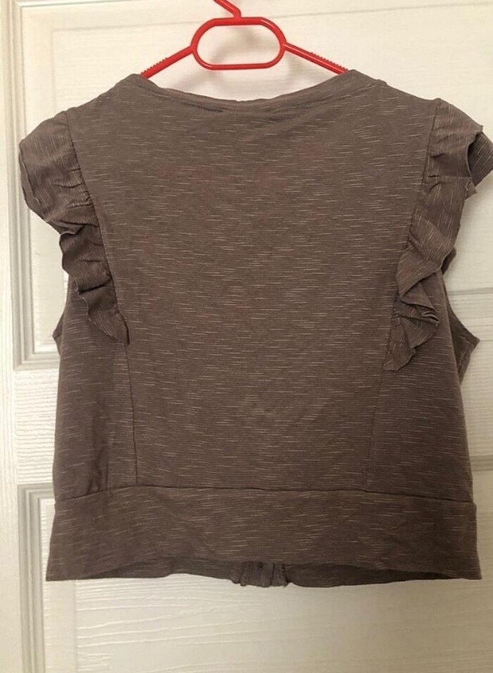 Düğmeli V Yakalı Kız Yeleği - Görsel 3