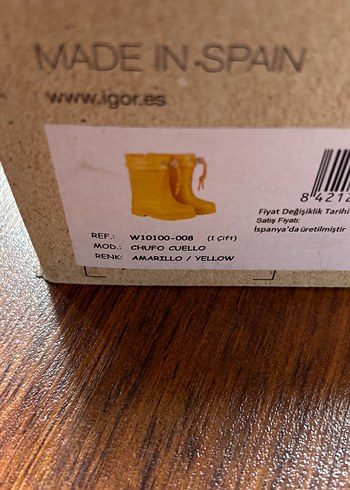 İgor chufo cuello yağmur botu - Görsel 6