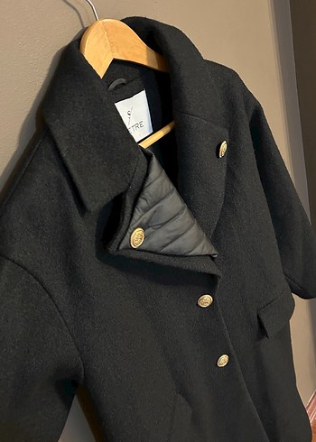 Setre kaşe uzun kaban - Görsel 2