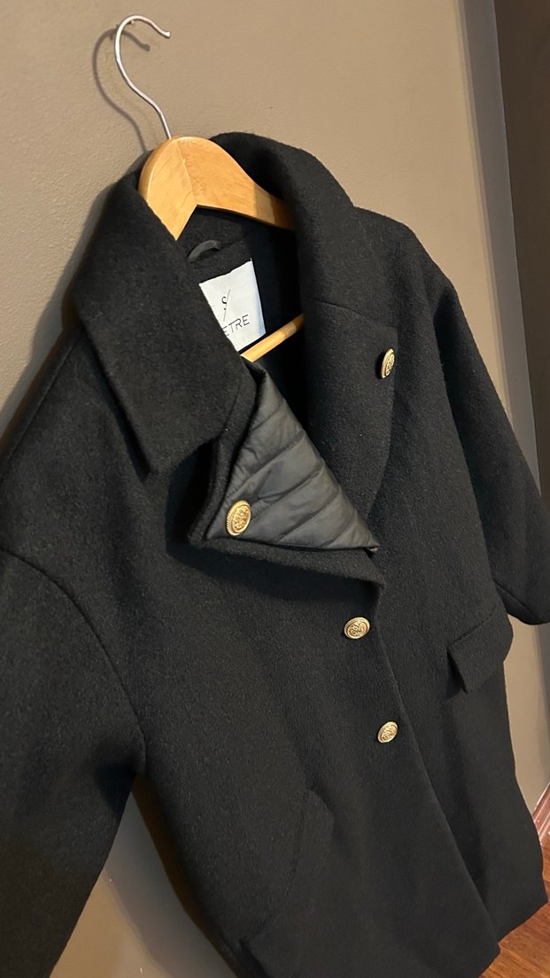 Setre kaşe uzun kaban - Görsel 2