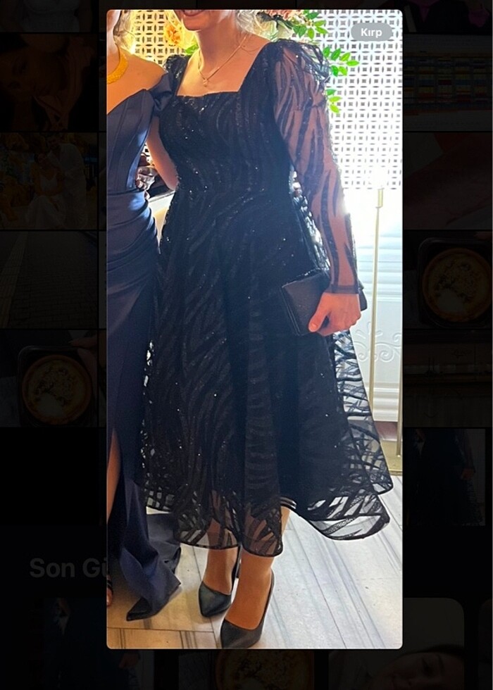 Prenses model elbise - Görsel 2