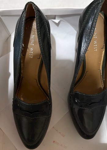 Nine West Siyah Stiletto Topuklu Klasik Kadın Ayakkabı