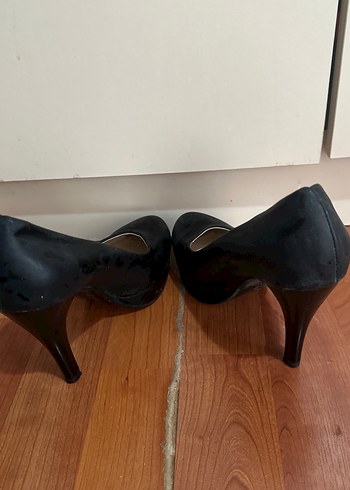 38 Beden siyah Renk Siyah Parlak Topuklu Kadın Stiletto