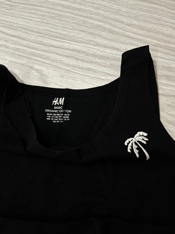 Siyah Düğüm Detaylı Atlet - Görsel 2