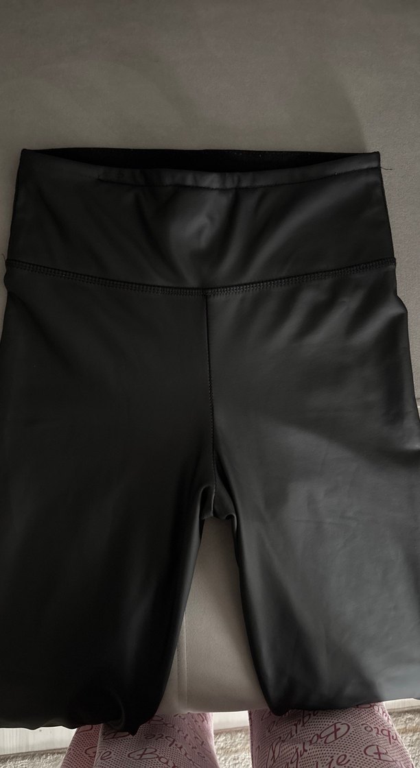 Siyah Kadın Spor Tayt - Görsel 2