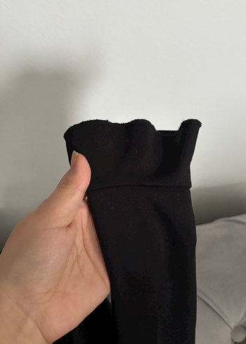 Siyah Kadın Triko Elbise Uzun Kollu - Görsel 2