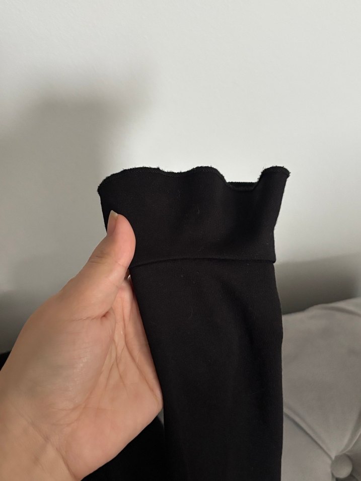 Siyah Kadın Triko Elbise Uzun Kollu - Görsel 2