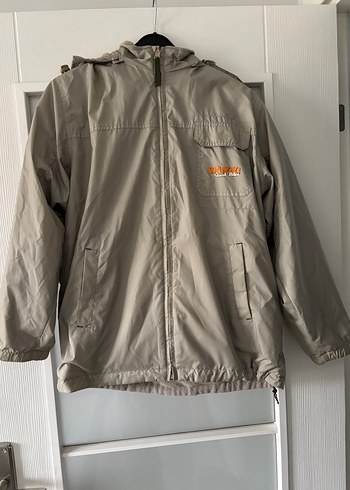 Bej çift taraflı içi polarlı Ceket - Görsel 3