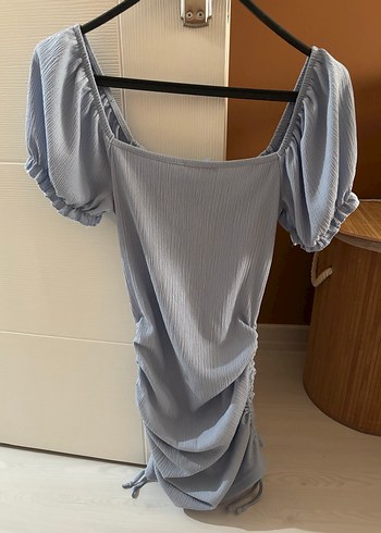 Bebe mavisi Midi Kadın Elbise - Görsel 2