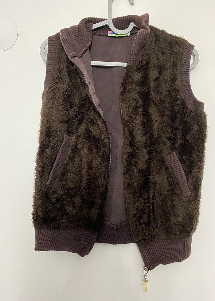 Tüylü yelek - Görsel 2