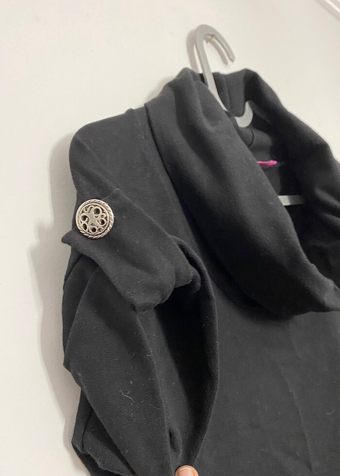 Degaje yaka t-shirt - Görsel 2