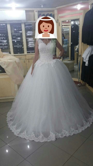 prenses model gelinlik