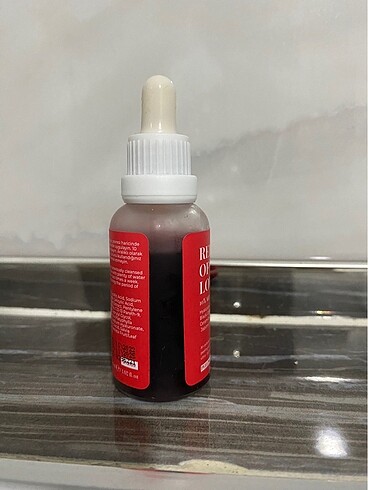 Beden Renk She vec kırmızı peeling aha bha serum red of love