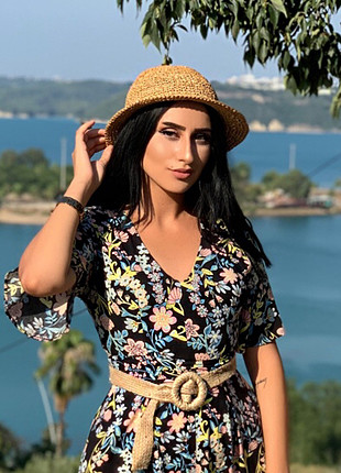 H&M Hm hasır şapka