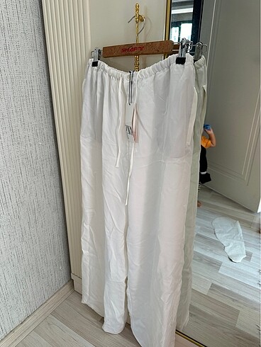 zara saten pantolon
