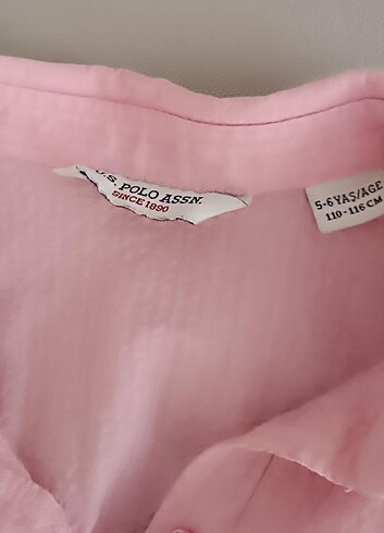 U.S Polo Assn. Us Polo kız çocuk elbise