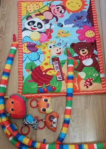 Renkli Bebek Oyun Halısı - Görsel 2