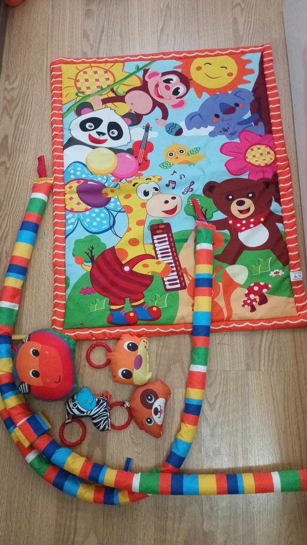 Renkli Bebek Oyun Halısı - Görsel 2