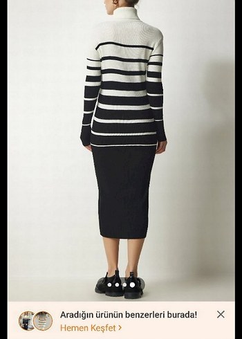 triko elbise - Görsel 3