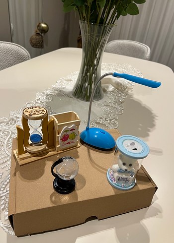 Mavi Masa Lambası ve Dekoratif Aksesuarlar - Görsel 2