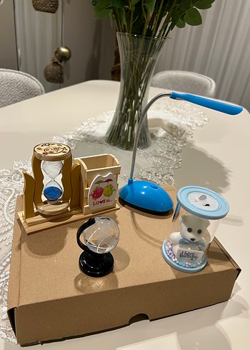 Mavi Masa Lambası ve Dekoratif Aksesuarlar - Görsel 3