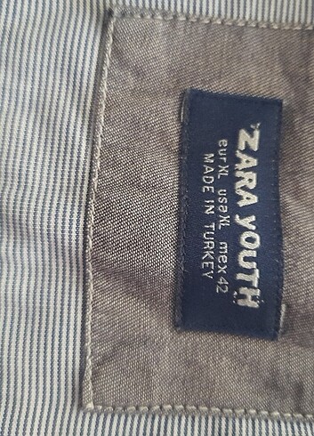 Zara marka kareli gömlek 