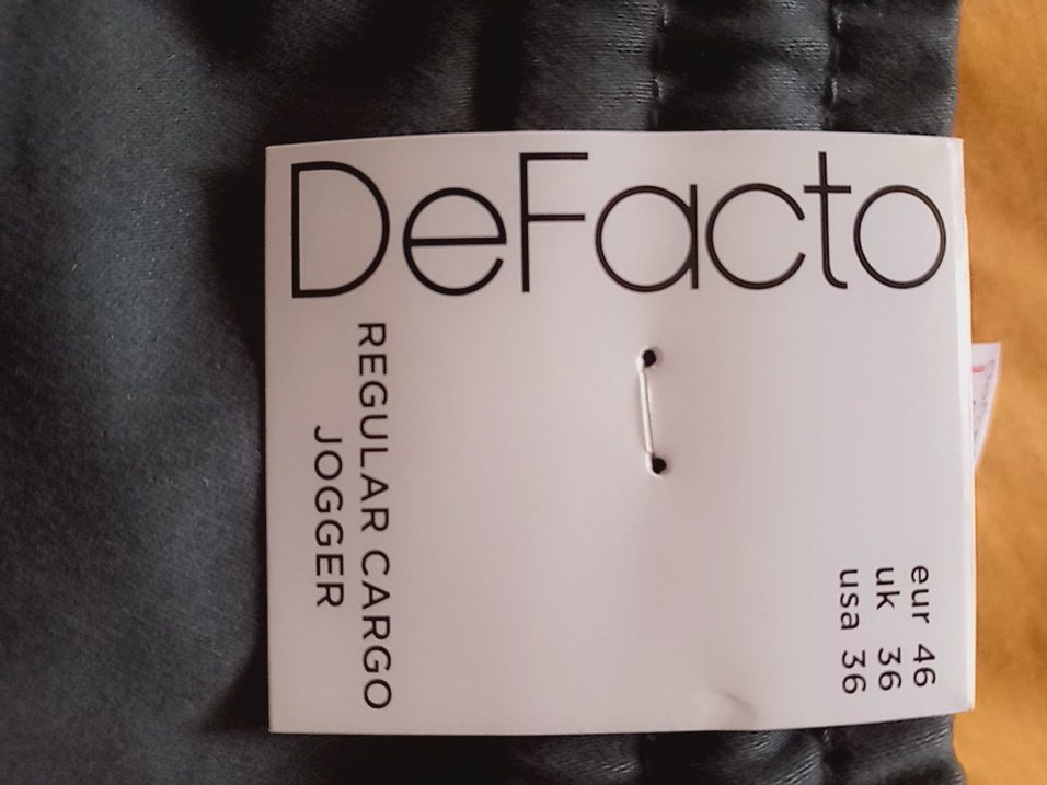 gri renk kargo pantlon - Görsel 4