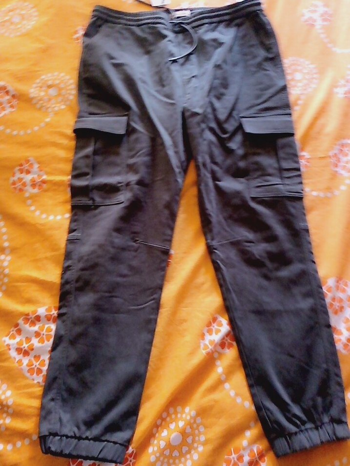 gri renk kargo pantlon - Görsel 2