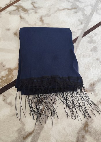 Kadın Lacivert Bohem Şal - Görsel 3