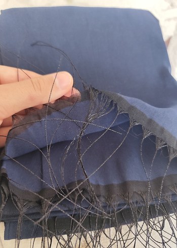 Kadın Lacivert Bohem Şal - Görsel 6