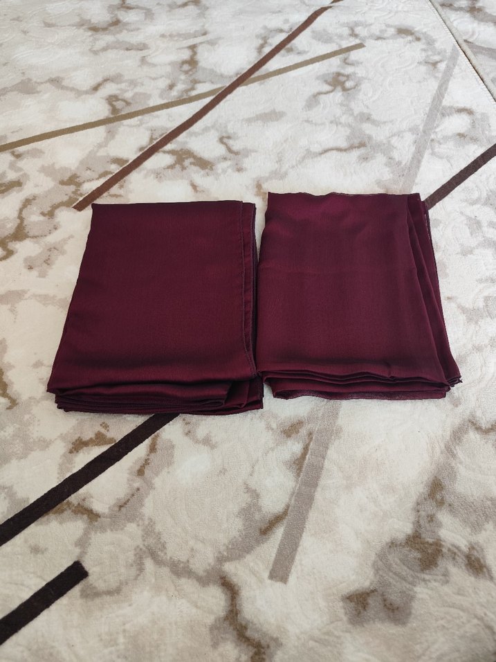 Mürdüm Kadın Bohem Şal - Görsel 3