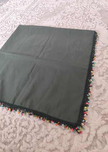 Boncuklu Çok Renkli Bohem Kadın Fuları - Görsel 6