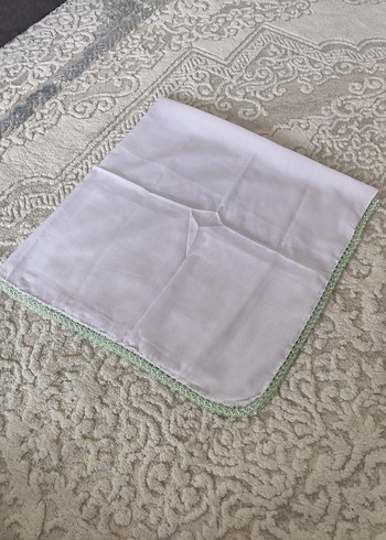 Boncuk Detaylı Beyaz Kadın Eşarp - Görsel 6