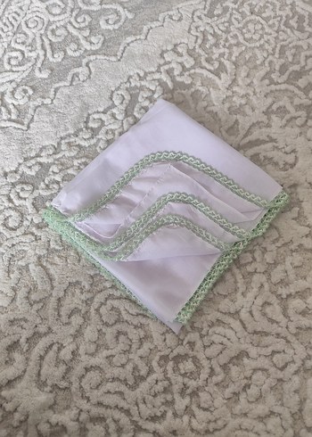 Boncuk Detaylı Beyaz Kadın Eşarp - Görsel 2