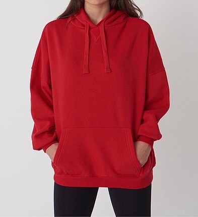 Kırmızı sweatshirt