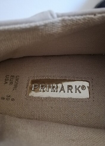 primark marka ucu lacivert krem espadril  - Görsel 5