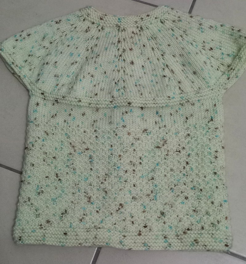 Bebek Örgü Yelek - Görsel 2