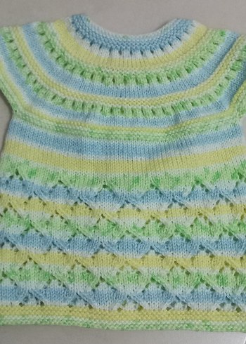 Bebek Örgü Yelek - Görsel 2